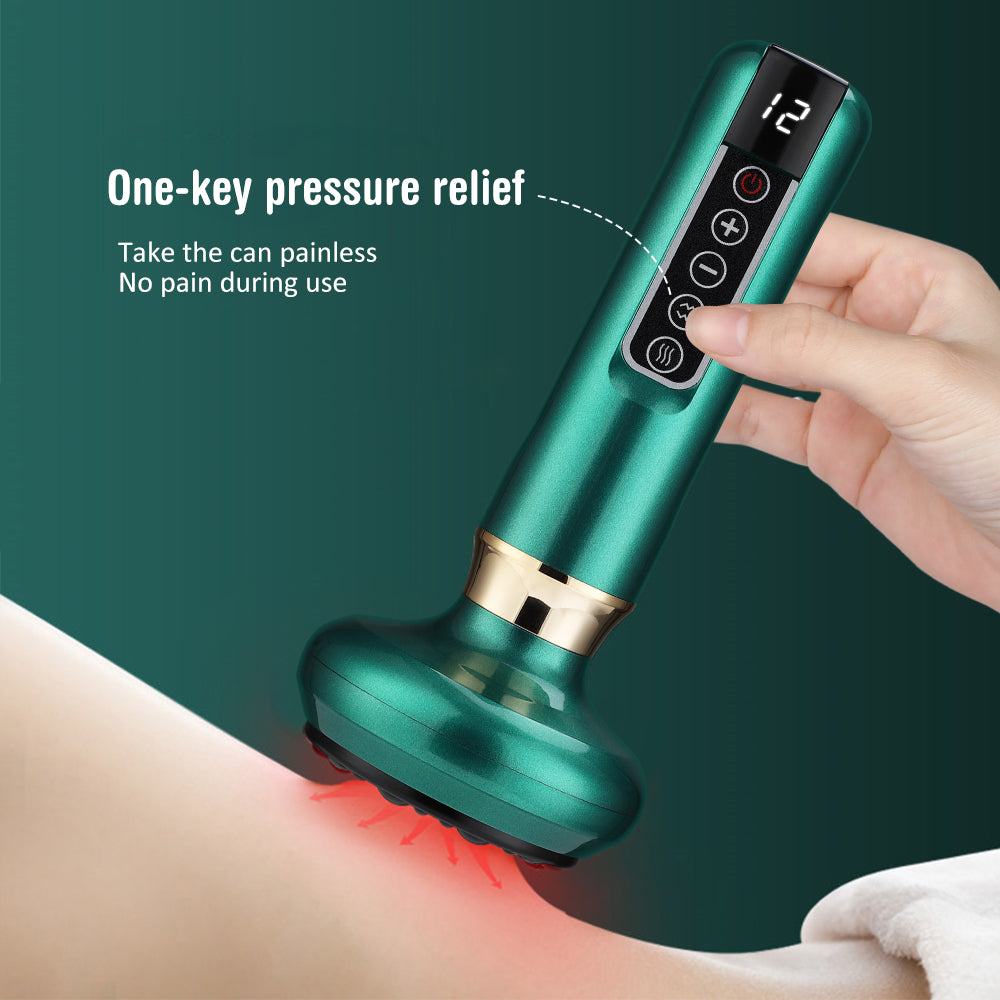 Electric Vacuum Cupping Massager For Body Anti-Cellulite