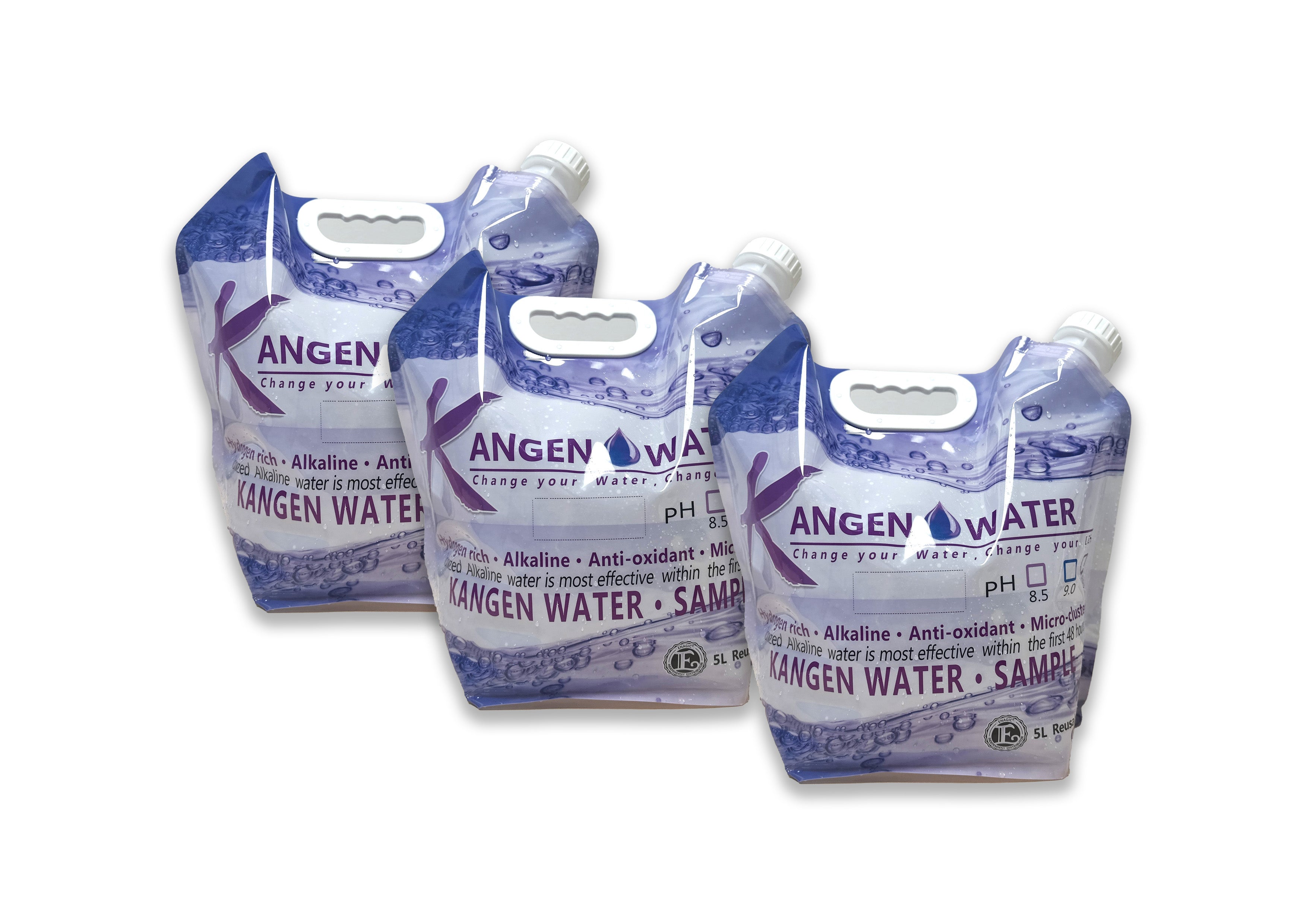 3 Bags Kangen Water (5L each, total 15L)- PICK UP ONLY